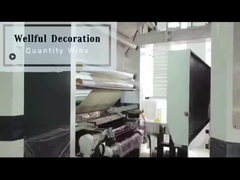 1000 m/rolo Filme decorativo de impressão de embalagem com padrões de impressão de gravura